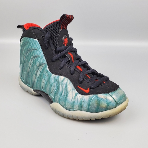 Nike Little Posite One GS Gone Fishing 12C - Picture 1 of 5